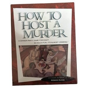 HOW TO HOST A MURDER Episode 11 ROMAN RUINS Party Game 1996 BRAND NEW SEALED BOX